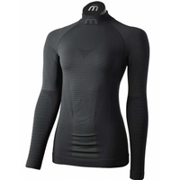 Mico WOMAN LONG SLEEVES MOCK NECK SHIRT WARM CONTROL SKINTECH IN01856