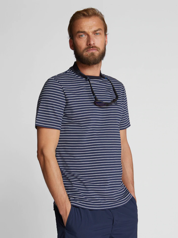North Sails MEN'S ORGANIC COTTON STRIPED T - SHIRT 692802