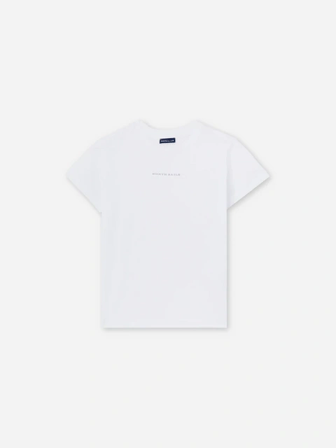 North Sails WOMEN'S ORGANIC COTTON T - SHIRT WITH LETTERING 094136