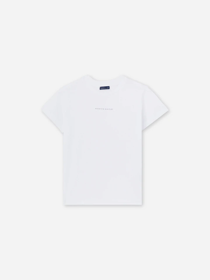 North Sails WOMEN'S ORGANIC COTTON T - SHIRT WITH LETTERING 094136