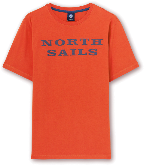 North Sails MEN'S ORGANIC COTTON T - SHIRT WITH MAXI LOGO 692793