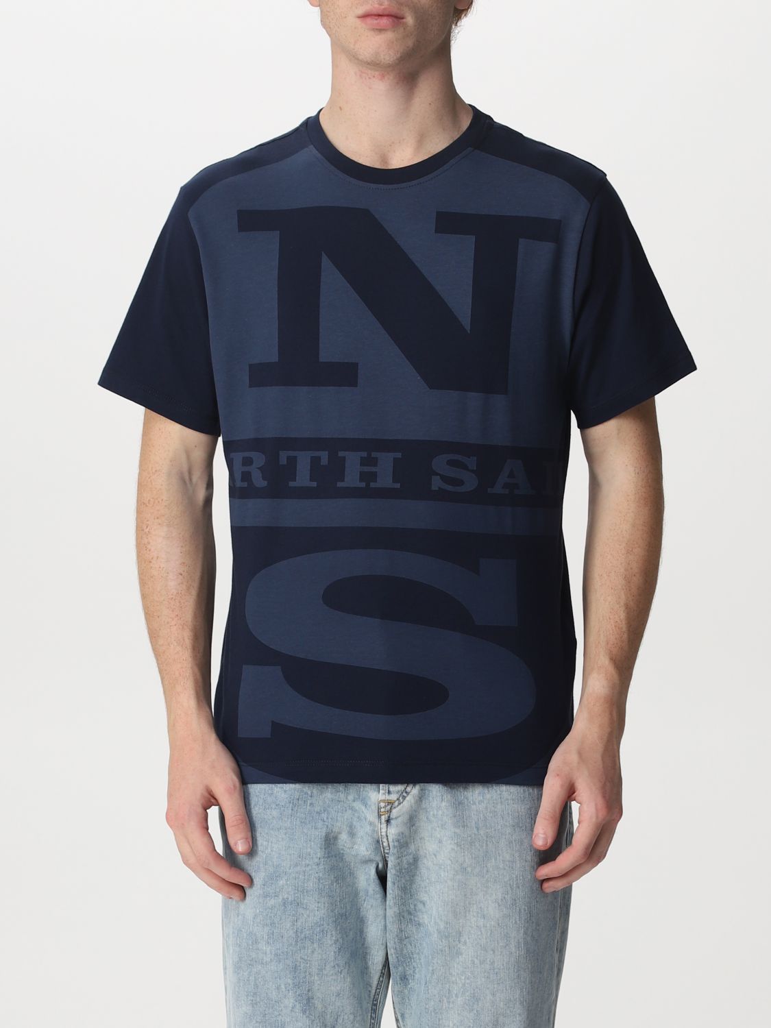 North Sails MEN'S T - SHIRT WITH LASER PRINT 692801