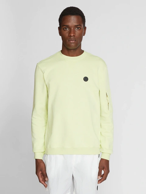 Picture of North Sails ORGANIC COTTON FLEECE SWEATSHIRT WITH SLEEVE POCKET 421505