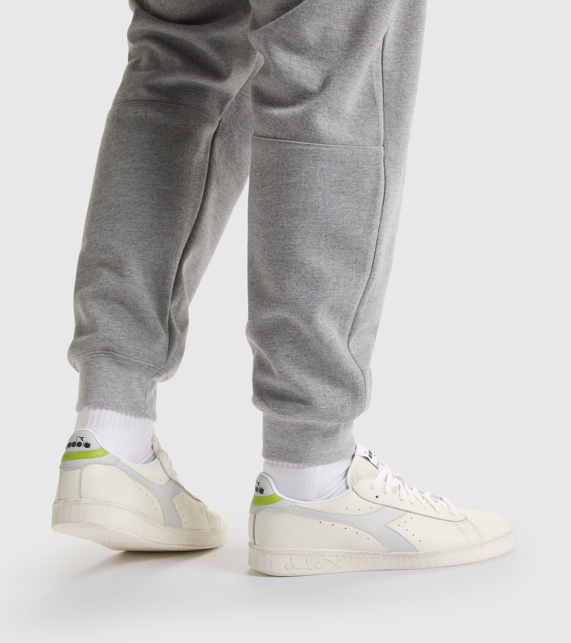 Diadora TRAINERS GAMELOW WAXED WHITE / GRAY GLACIER