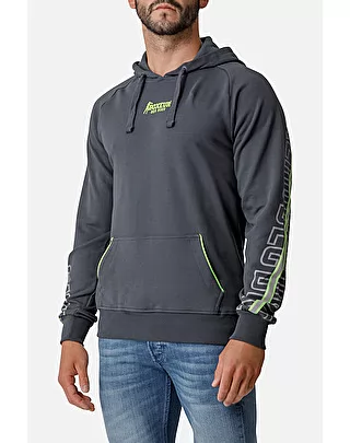 Picture of Boxeur MEN'S HOOD SWEATER AND KANGAROO NEON POCKET BXM0400118