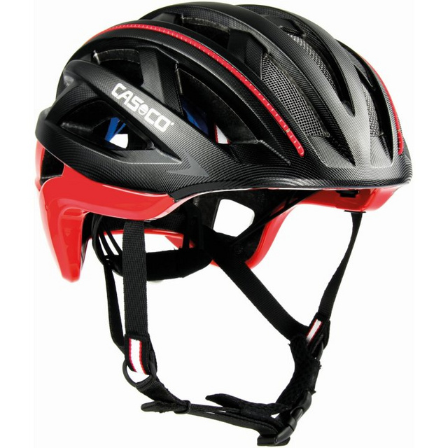 Picture of Casco CUDA2 STRADA BLACK - RED STRUTURE, cycling helmet