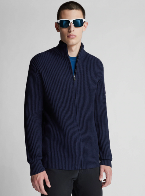 Picture of North Sails COTTON AND WOOL ZIP - UP CARDIGAN 699440