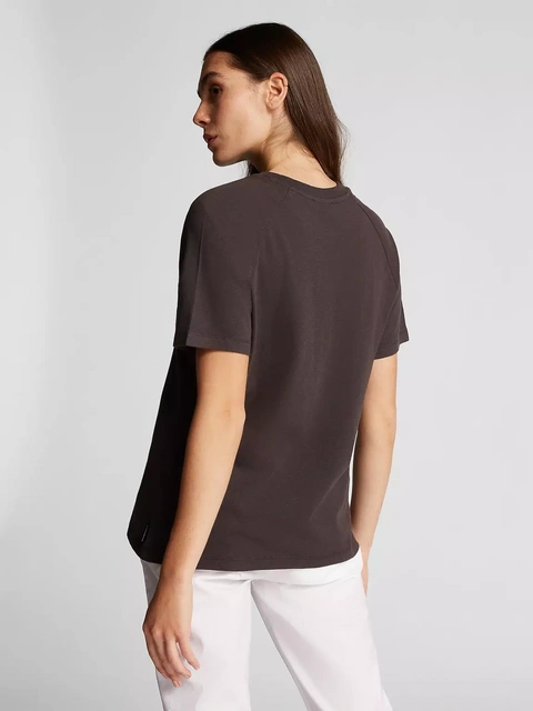 Picture of North Sails WOMEN'S ORGANIC COTTON AND BAMBOO BLENDED T - SHIRT WITH LETTERING 094138