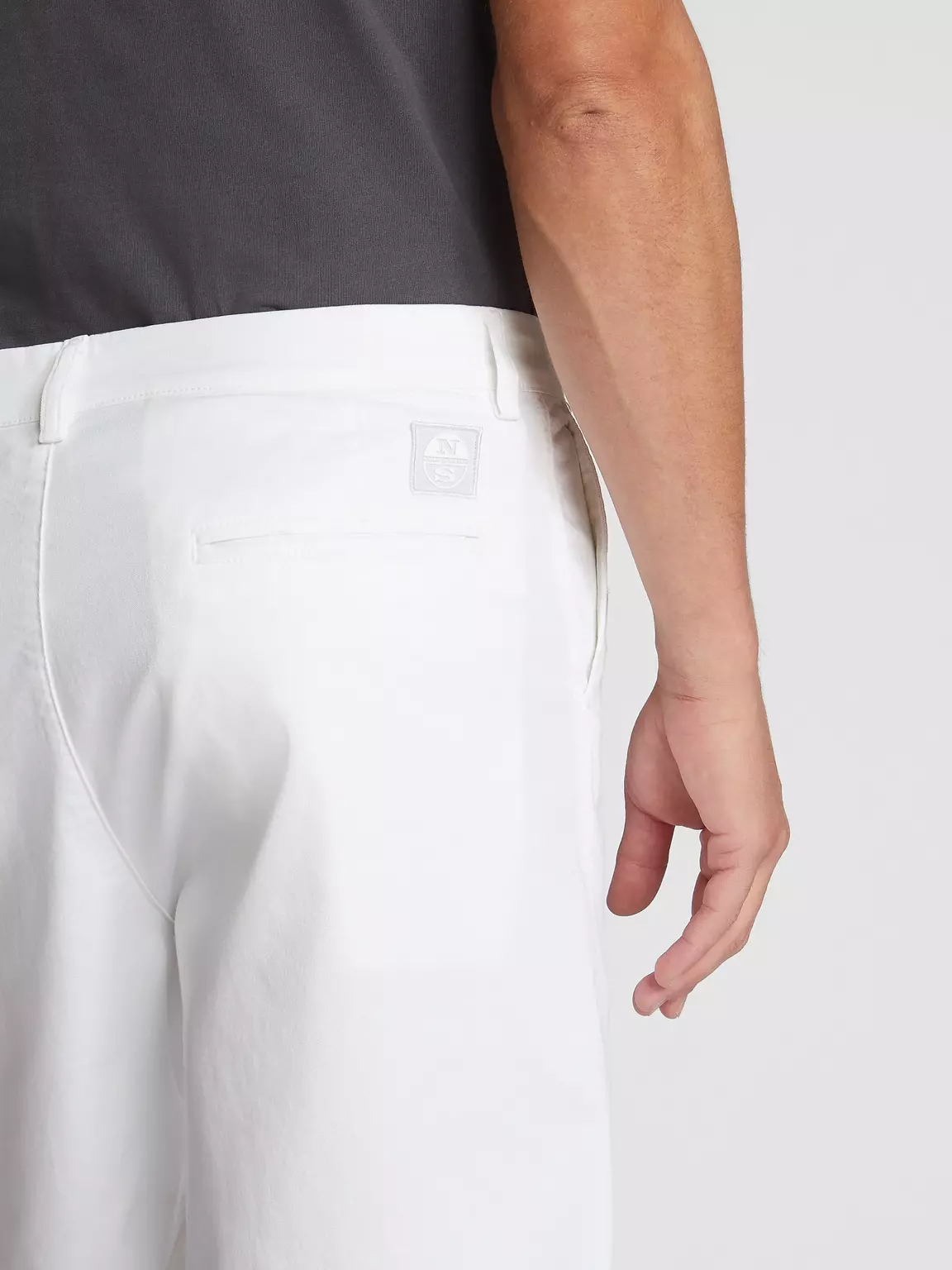 North Sails STAR 1987 MEN'S CHINO GABARDINE BERMUDA SHORTS 672935