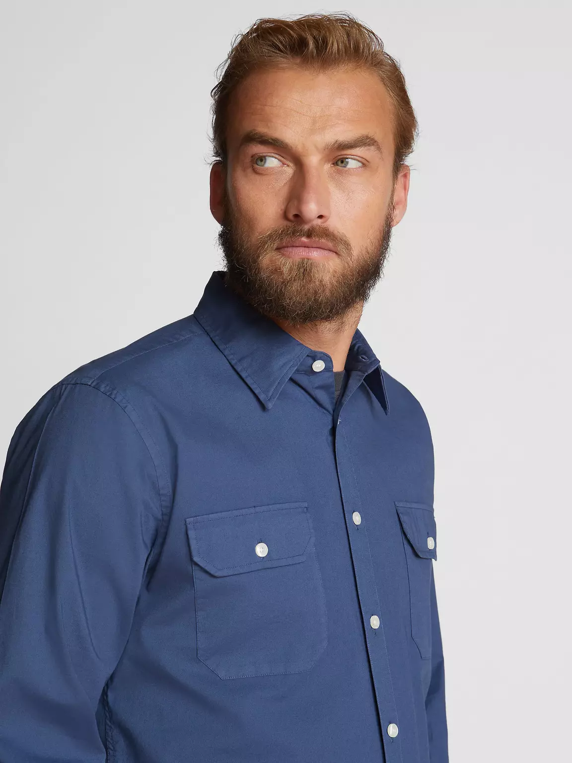 North Sails REGULAR FIT MEN'S COTTON POPLIN SHIRT 664093