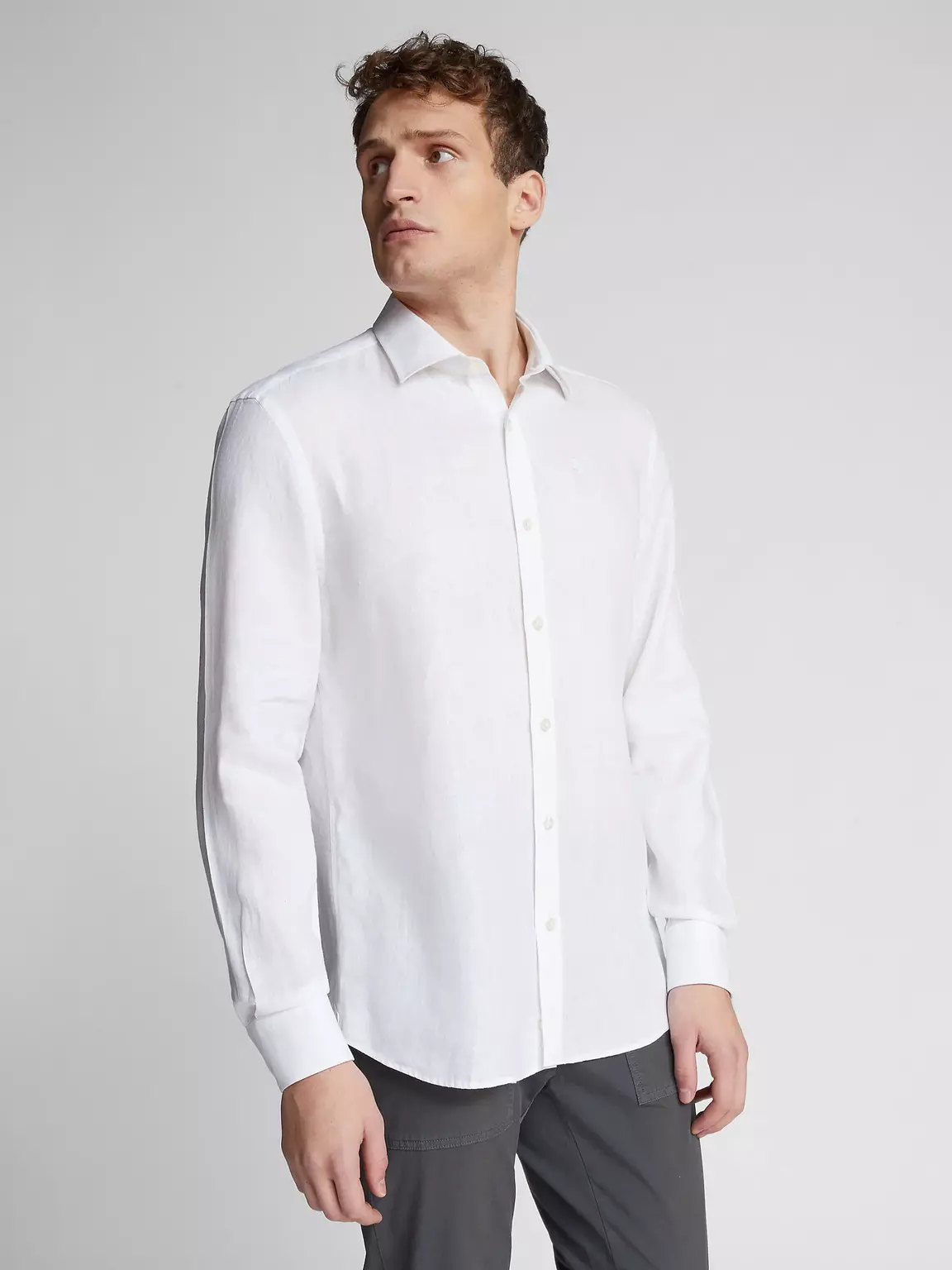 North Sails REGULAR FIT MEN'S LINEN SHIRT 664088