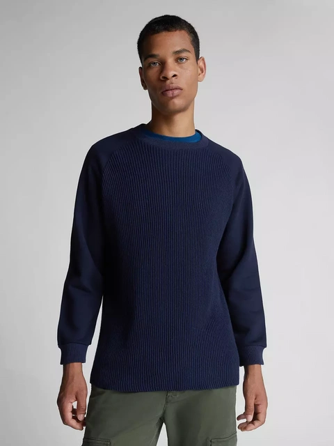 Picture of North Sails RIBBED JUMPER FRO COTTON AND WOOL 699455