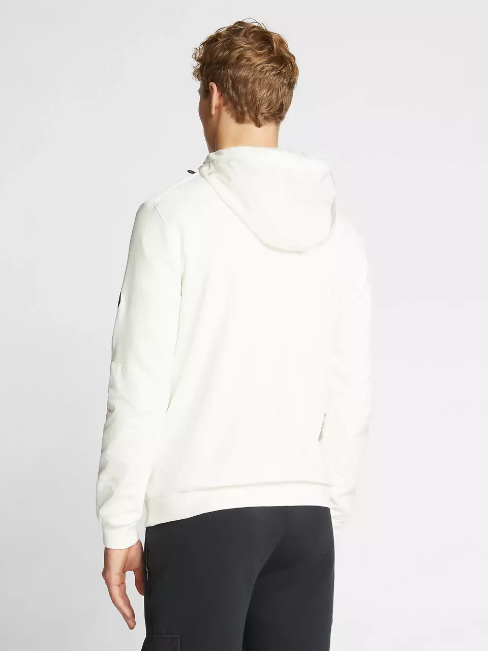 North Sails MEN'S SWEATSHIRT WITH HOOD AND RECYCLED NYLON DETAILS 421507