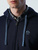 North Sails MEN'S HOODIE FULL ZIP SWEATSHIRT W/LOGO 691032