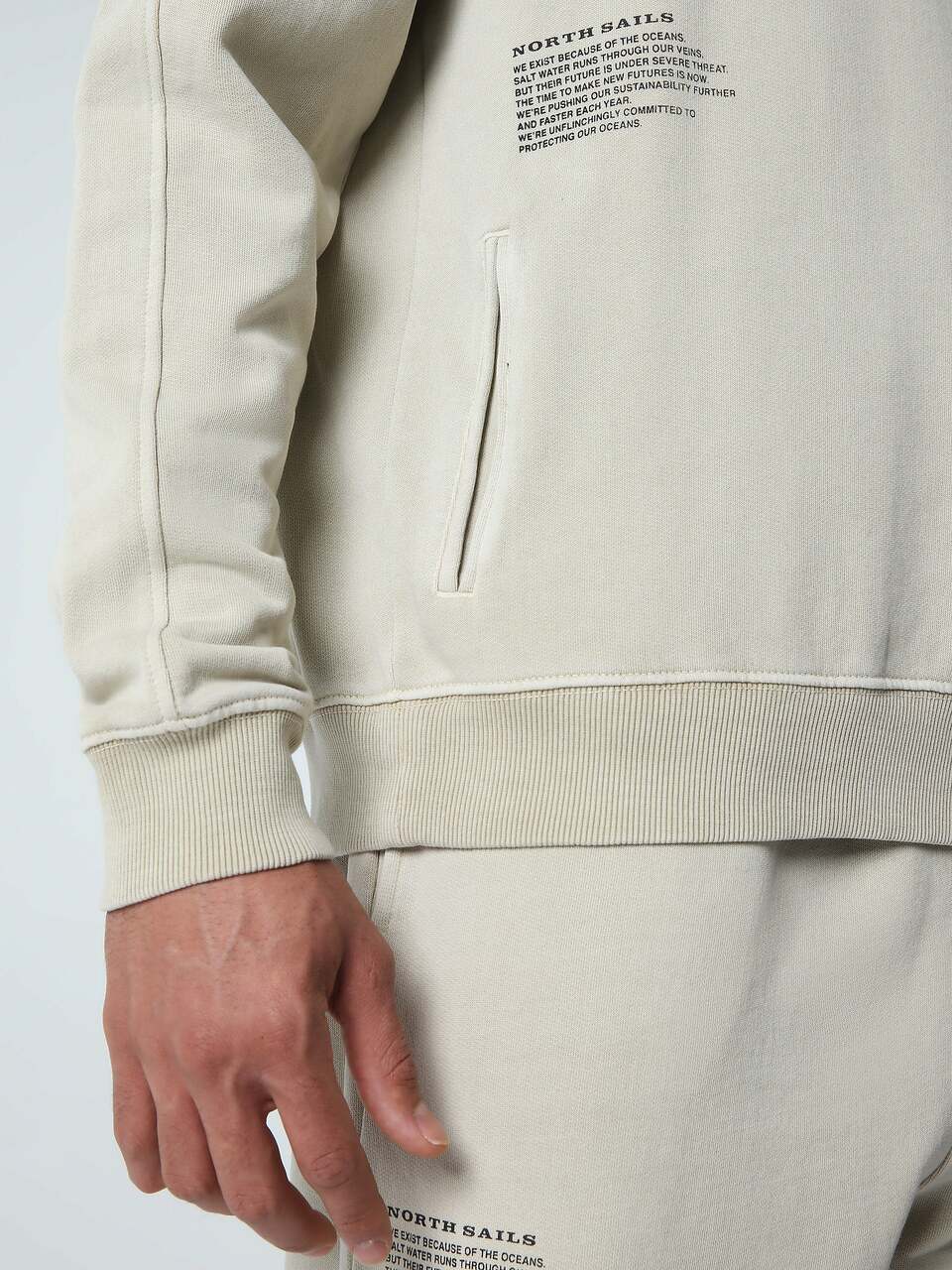 North Sails MEN'S HOODIE SWEATSHIRT W/GRAPHIC 691036