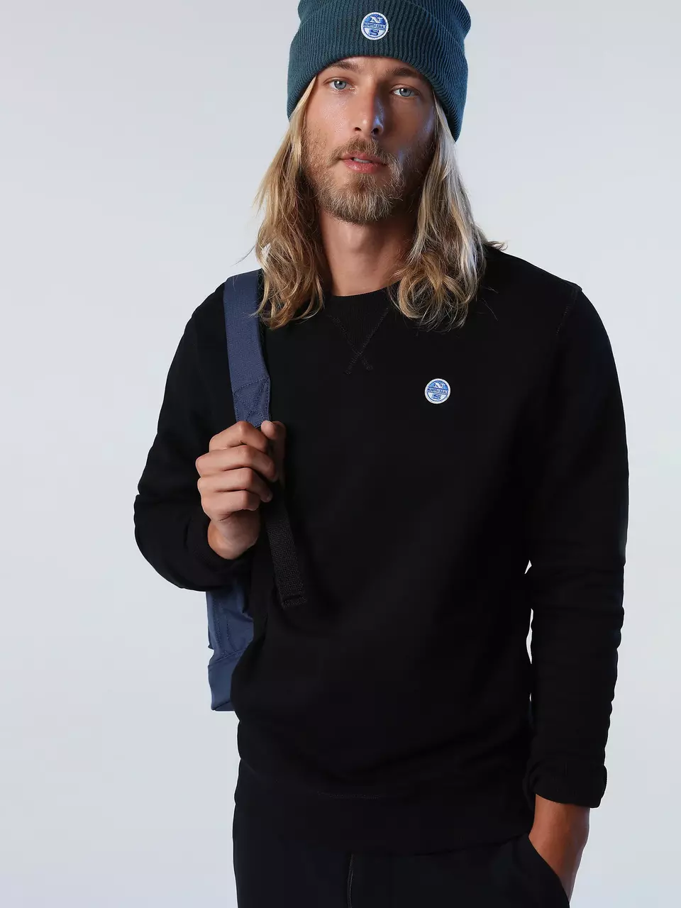 North Sails MEN'S CREWNECK SWEATSHIRT W/LOGO 691028