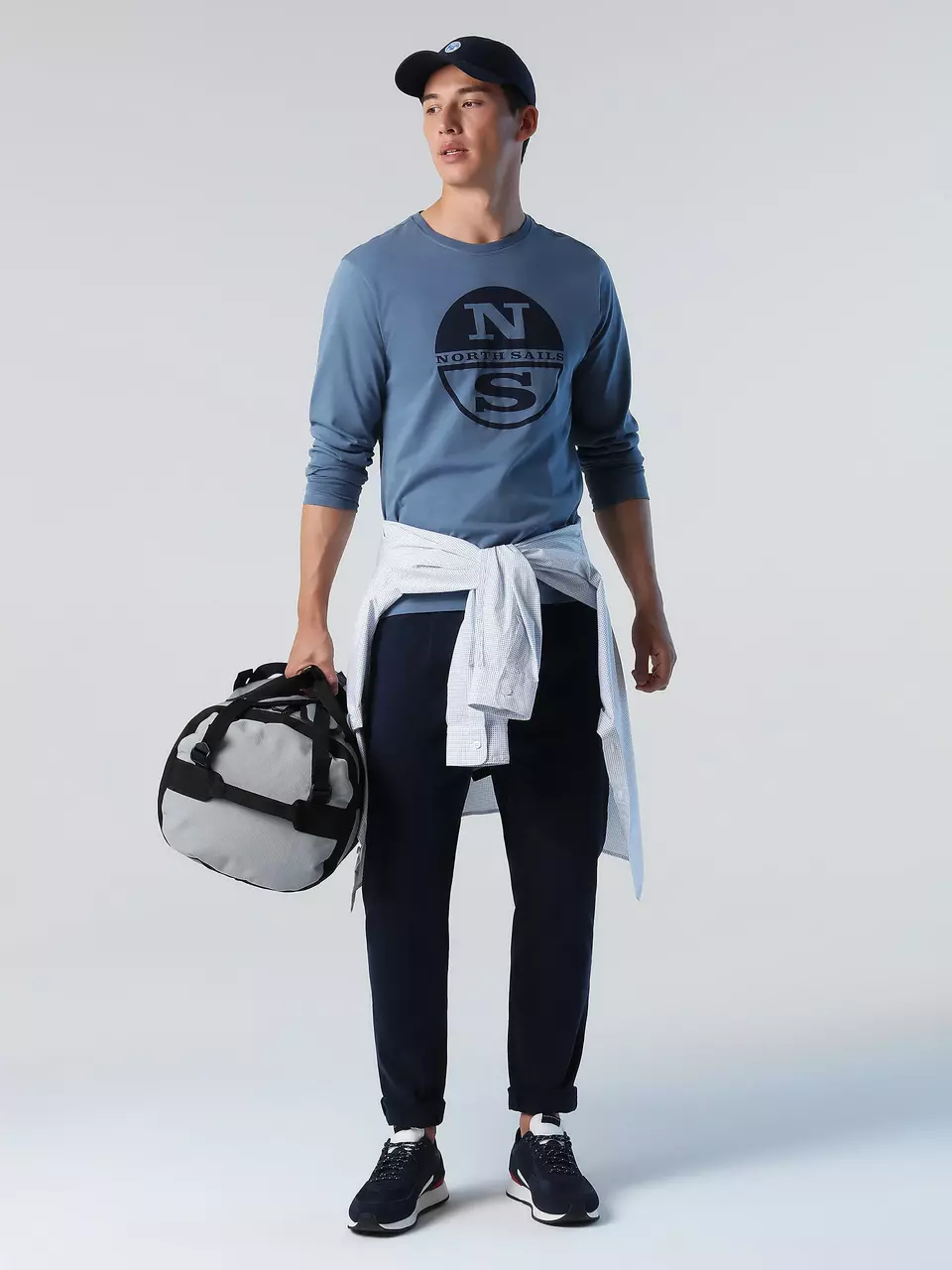 North Sails MEN'S LS T - SHIRT W/GRAPHIC 692816