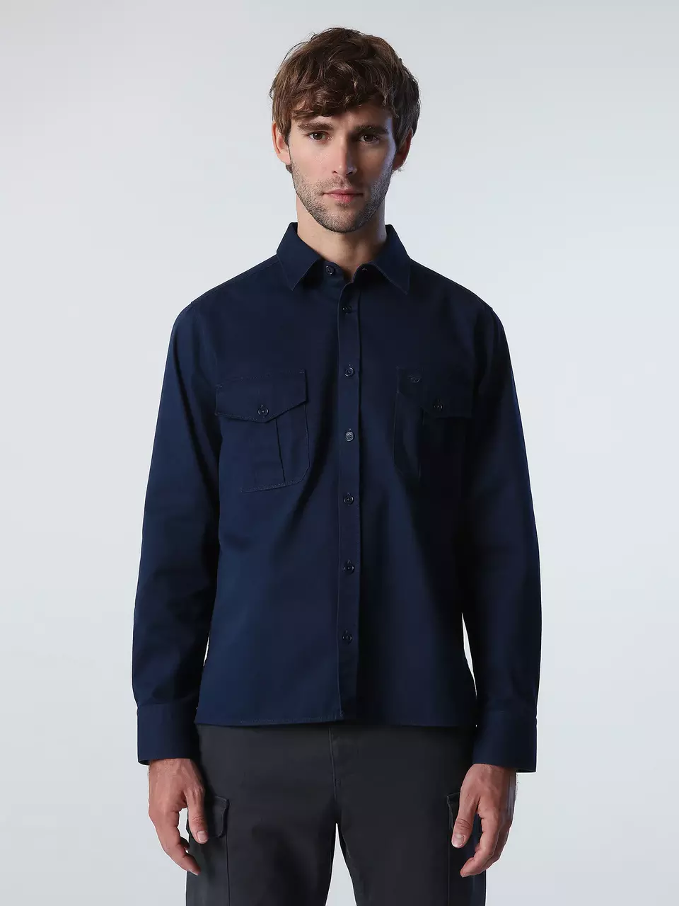 North Sails MEN'S SHIRT HEAVY TWILL SHIRT L/S 664240