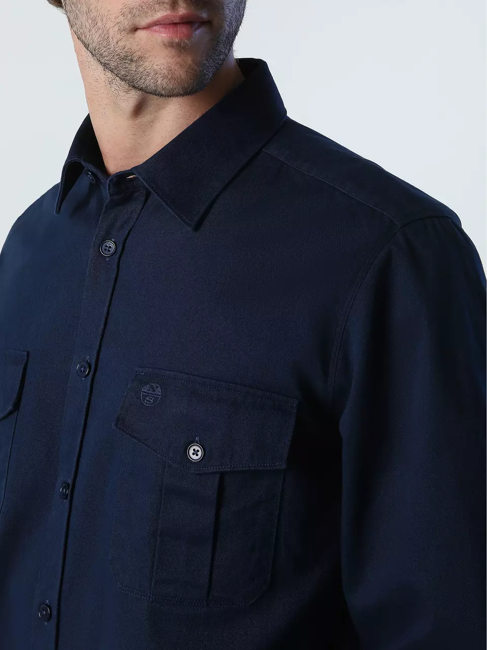 North Sails MEN'S SHIRT HEAVY TWILL SHIRT L/S 664240