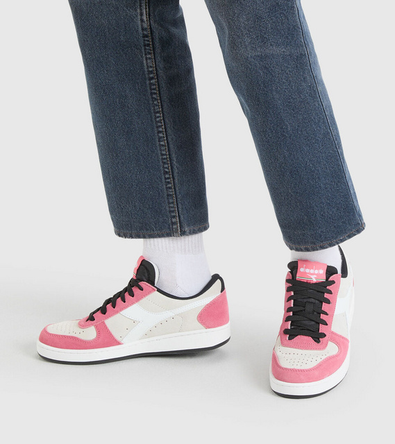 Picture of Diadora WOMEN'S SHOES / SNEAKERS 501.179014 - MAGIC BASKET LOW SUEDE WN