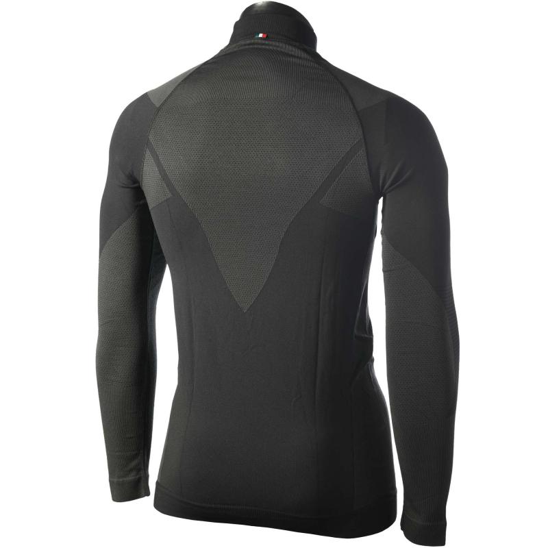 Mico MEN'S LONG SLEEVES MOCK NECK SHIRT WARM CONTROL SKINTECH IN01851