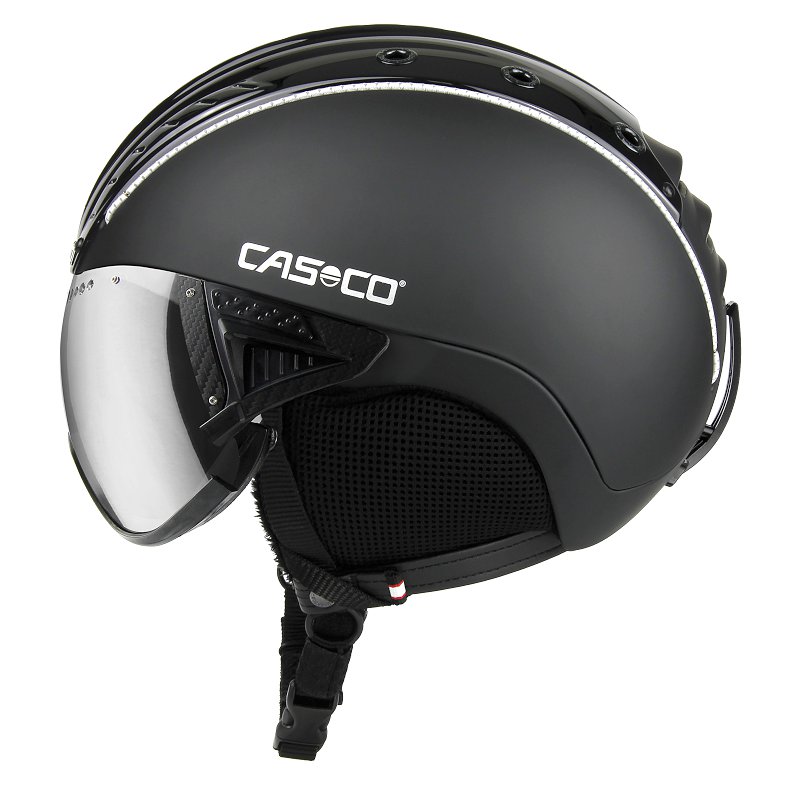 Casco SP-2 CARBONIC VISOR BLACK 3732,  ski helmet