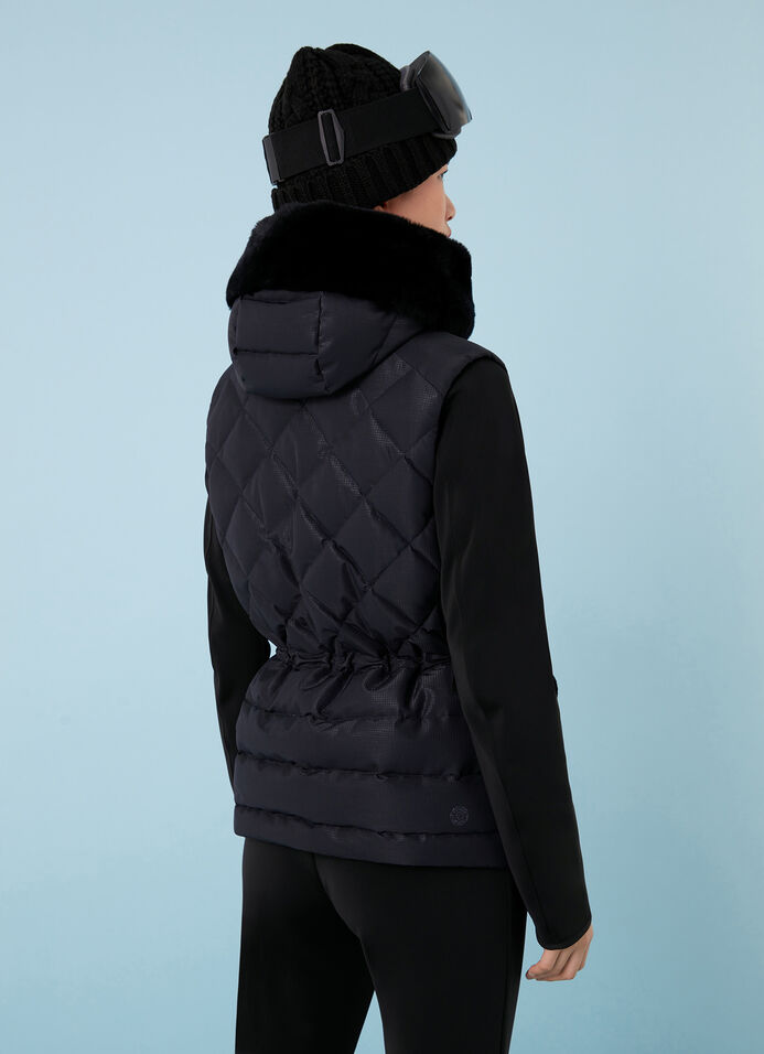 Colmar WOMEN'S SKI VEST WITH FUR 2897F 8XE