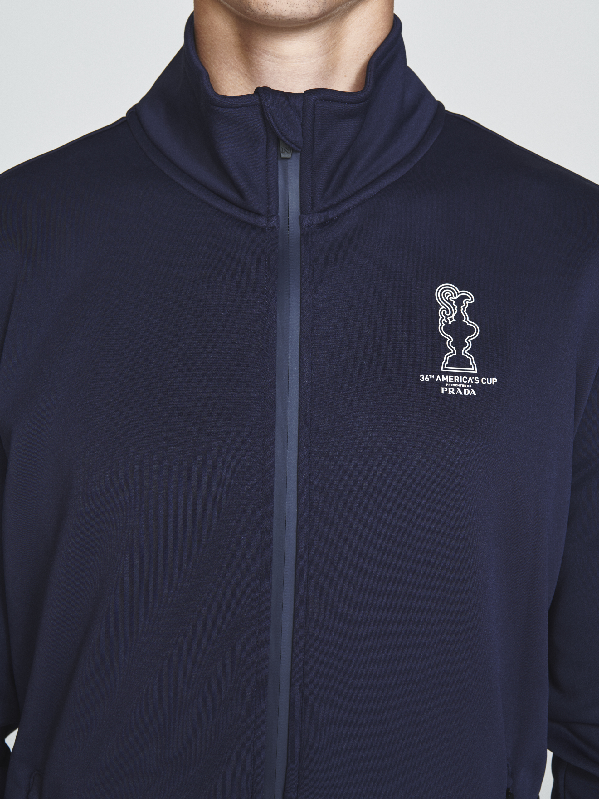 North Sails COWES MEN'S SLIM FIT SWEATER WITH ZIP