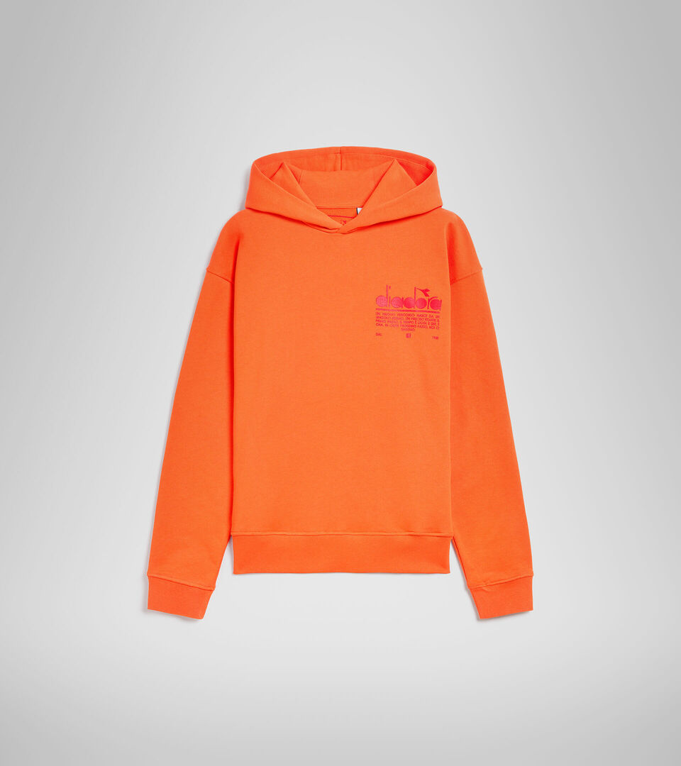 Diadora HOODIE MANIFESTO ARANCIO VERMIGLIO