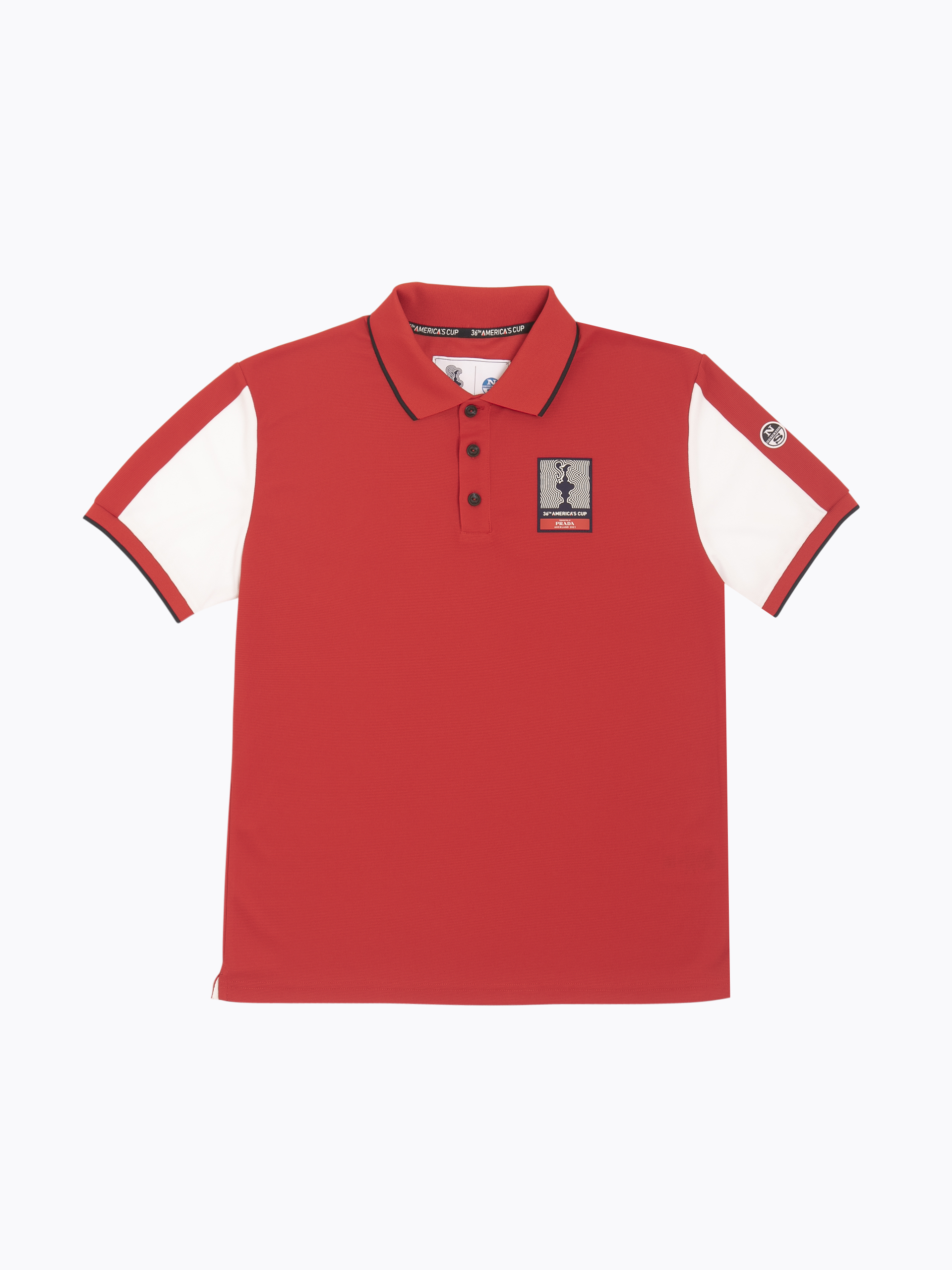 North Sails T - SHIRT WITH AUCKLAND POLO S / S M