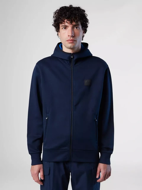 Picture of North Sails MEN'S FULL ZIP SWEATSHIRT WITH LOGO 691071
