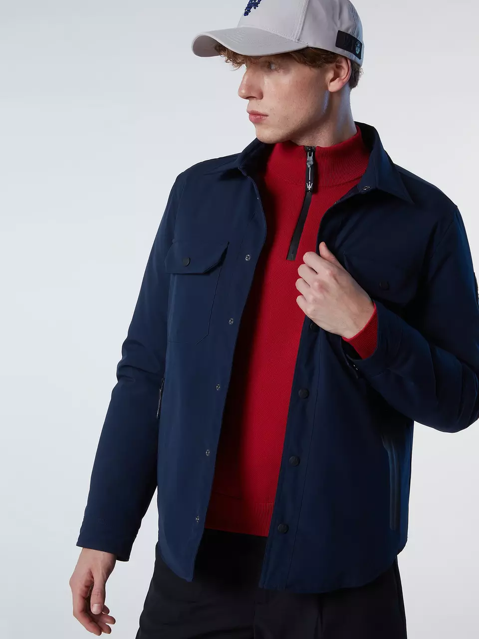 North Sails MEN'S JACKET MARIN PADDED SHIRT 450130