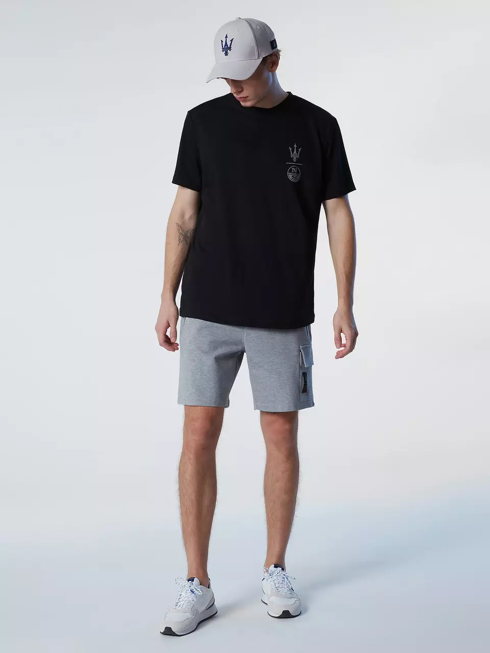 North Sails SHORT SWEATPANTS MASERATI 454017