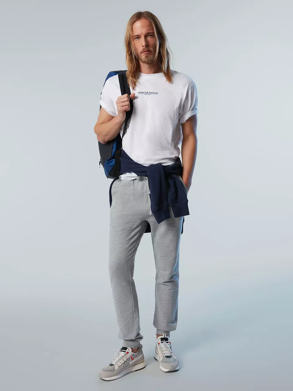 North Sails MEN'S SWEATPANTS WITH LOGO 672985