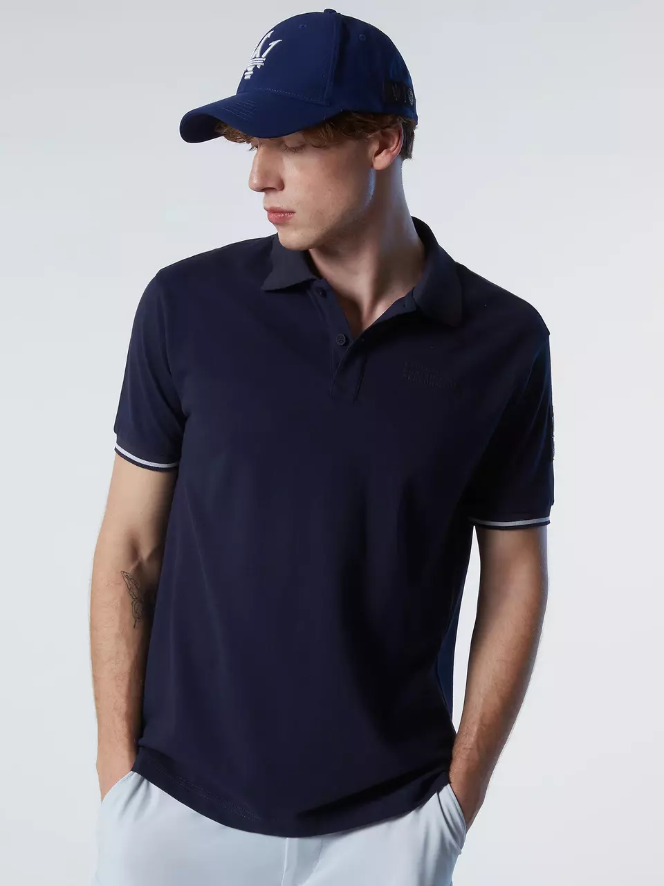 North Sails MEN'S POLO SHIRT SHORT SLEEVE MASERATI 452027