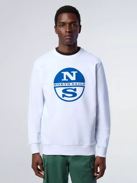 Picture of North Sails MEN'S CREWNECK SWEATSHIRT WITH GRAPHIC 691065