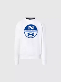North Sails MEN'S CREWNECK SWEATSHIRT WITH GRAPHIC 691065