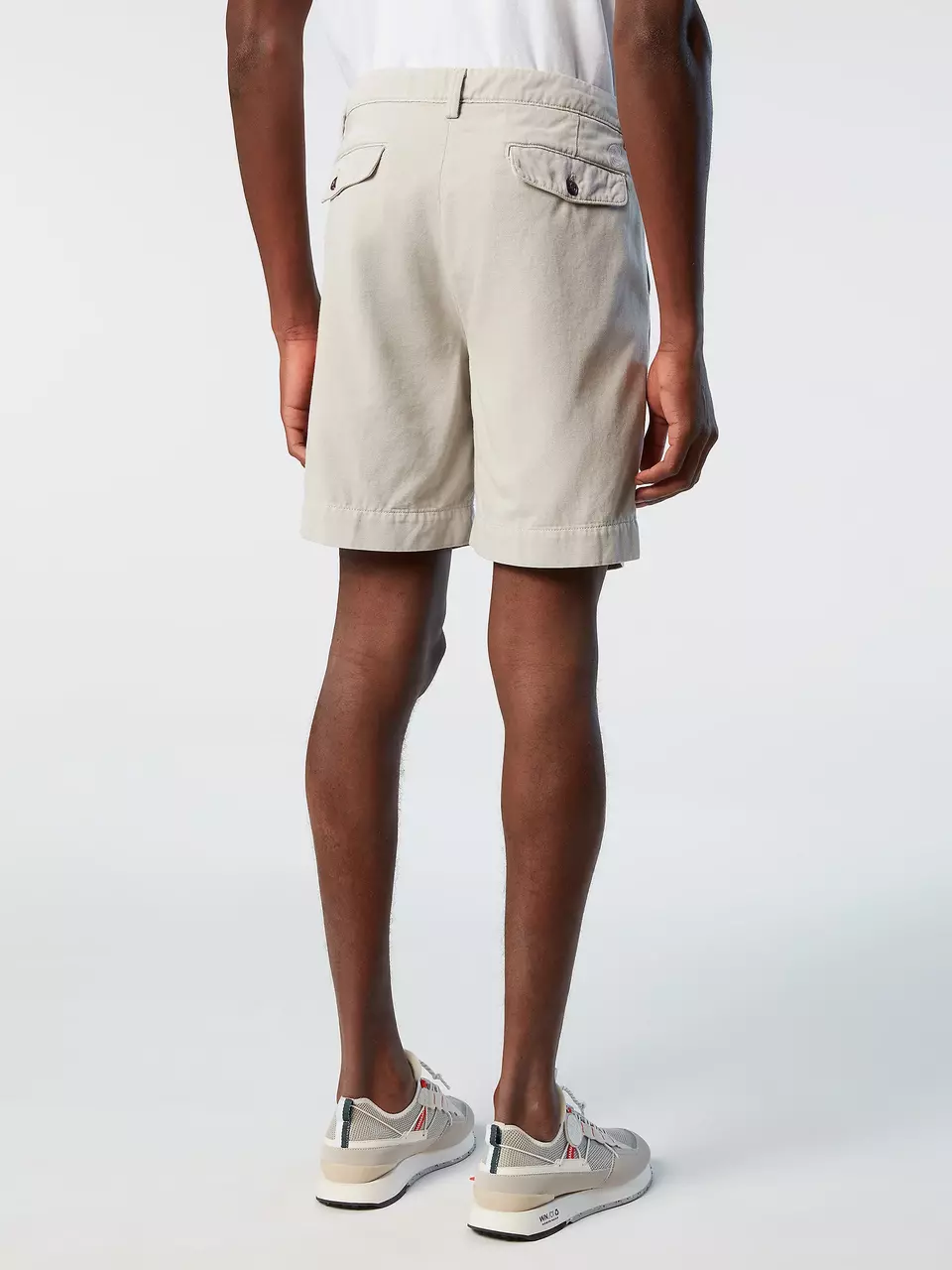 North Sails MEN'S PANTS NEWPORT /S - REGULAR FIT CHINO SHORT WITH PLEATS 673008