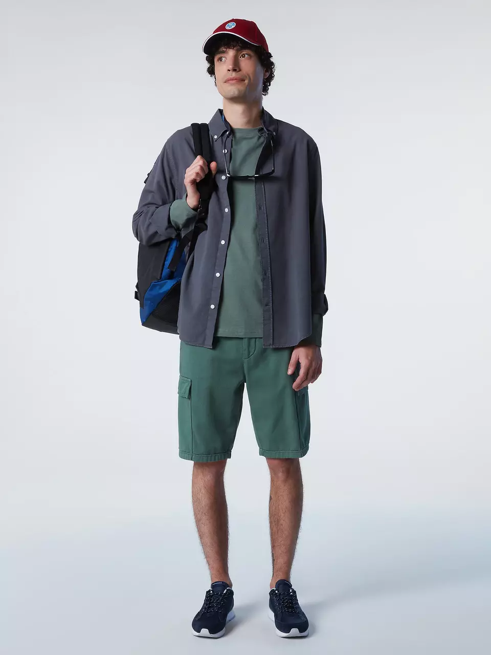 North Sails MEN'S PANTS EDWIN /S - REGULAR FIT CARGO SHORT 673013