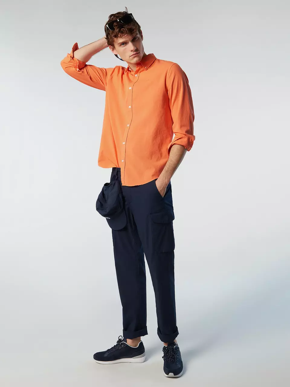 North Sails MEN'S SHIRT L/S REGULAR BUTTON DOWN 664128