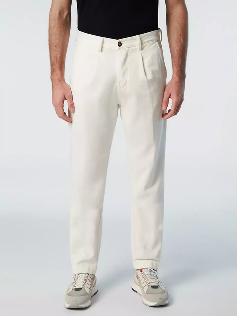 Picture of North Sails MEN'S PANTS NEWPORT - REGULAR FIT CHINO WITH PLEATS 673006