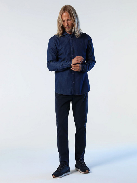 Picture of North Sails MEN'S SRAJCA CHAMBRAY SHIRT SPREAD COLLAR 664211