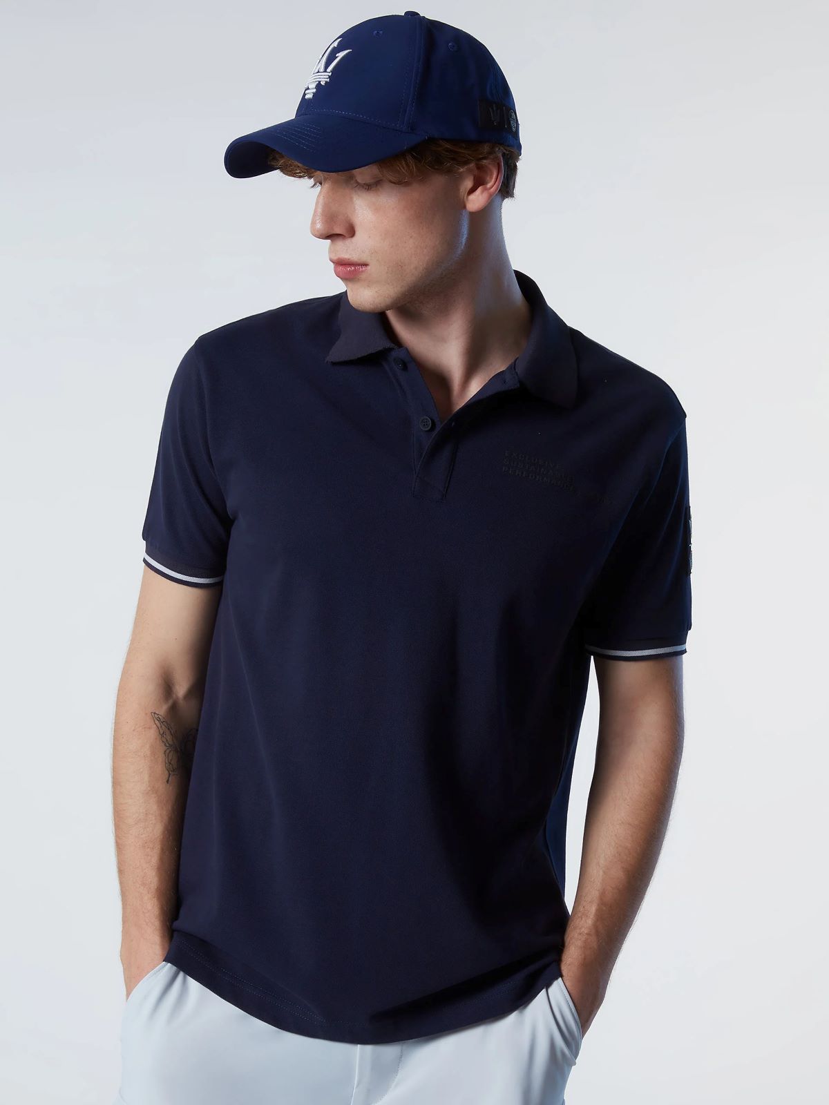 North Sails MEN'S POLO SHIRT SHORT SLEEVE MASERATI 452027