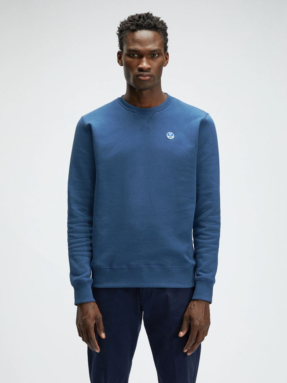 North Sails SWEATSHIRT ROUND NECK W/LOGO 691540