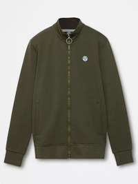 North Sails MEN'S SWEATER FULL ZIP WITH LOGO 691541
