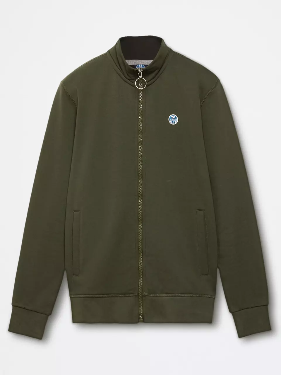 North Sails MEN'S SWEATER FULL ZIP WITH LOGO 691541