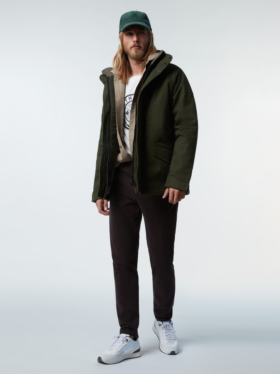 North Sails MEN'S CREST CANVAS JACKET 603282