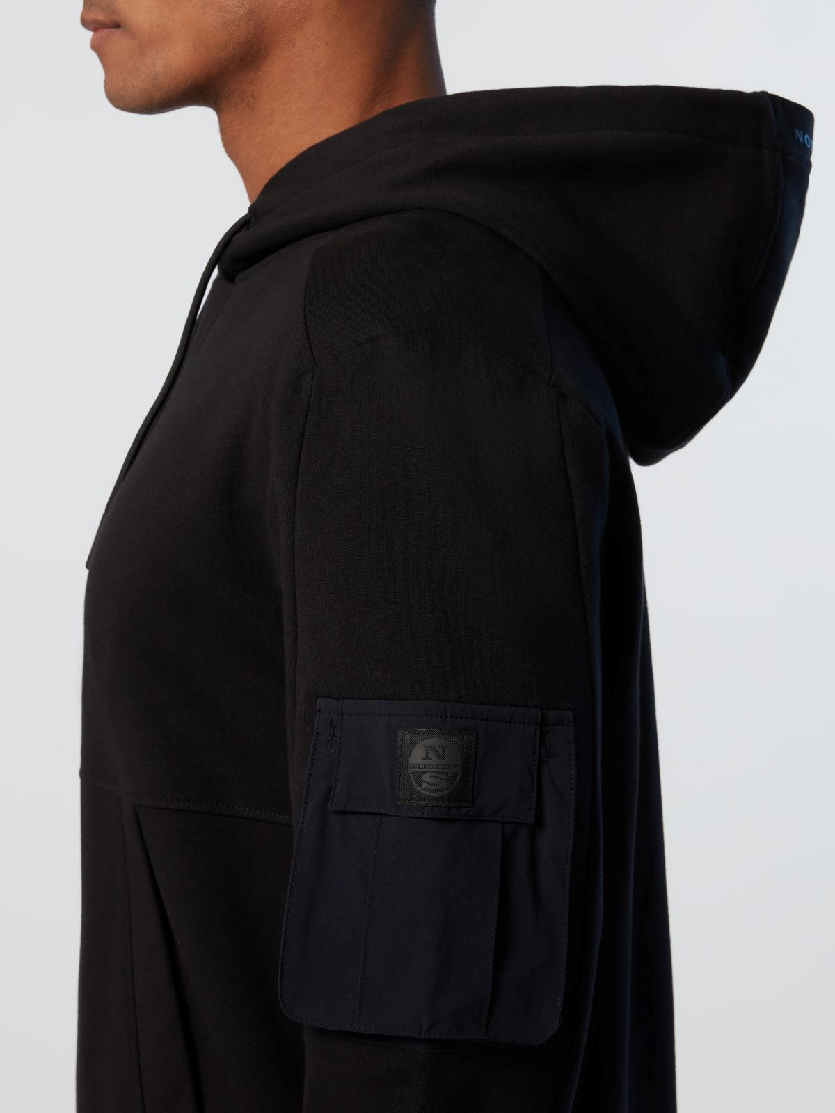 North Sails MEN'S HOODED SWEATSHIRT WITH LOGO 691206