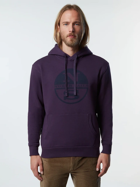 Picture of North Sails MEN'S HOODED SWEATSHIRT WITH GRAPHIC 691161