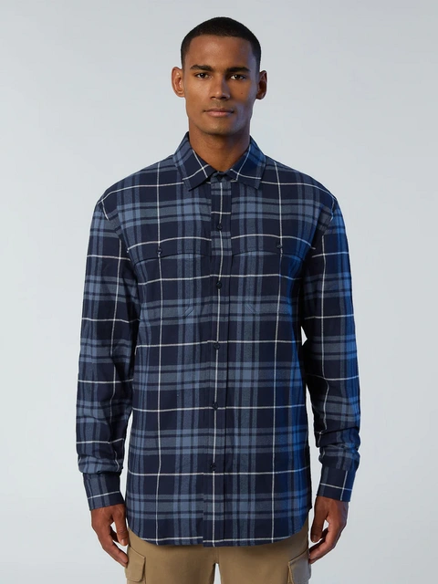 Picture of North Sails MEN'S OVERSHIRT LONG SLEEVE REGULAR SPREAD COLLAR 664286